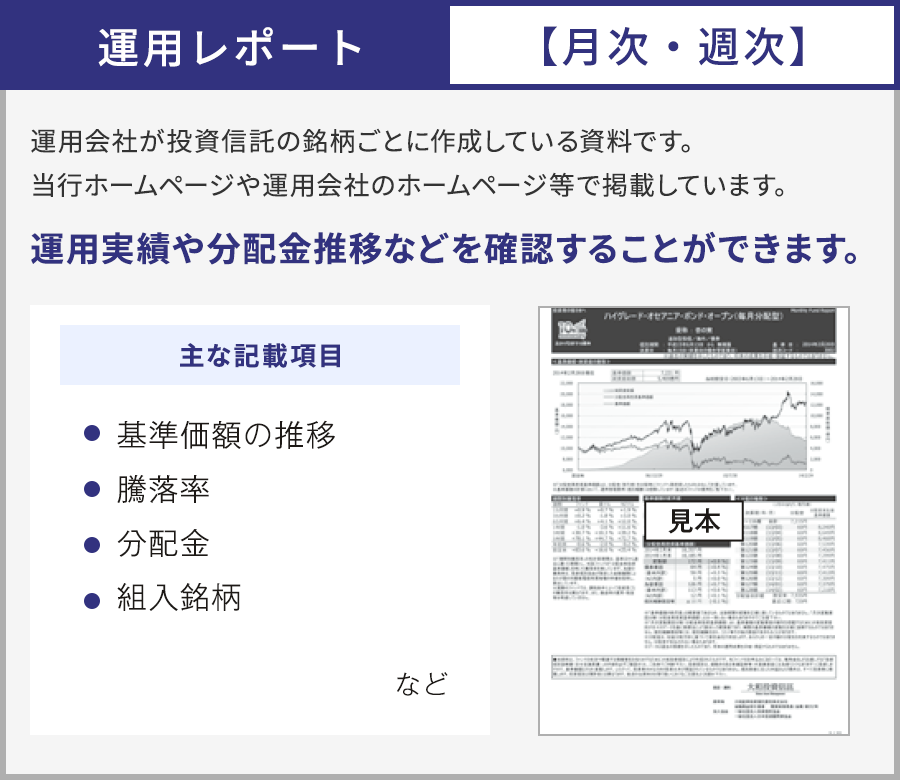 運用レポート