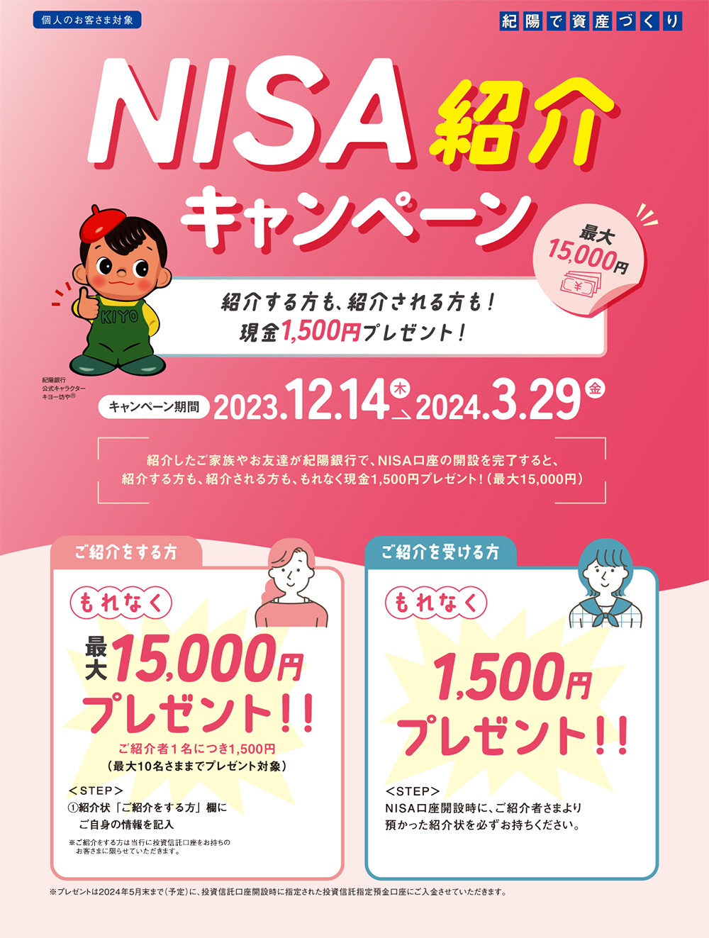 NISA紹介キャンペーン