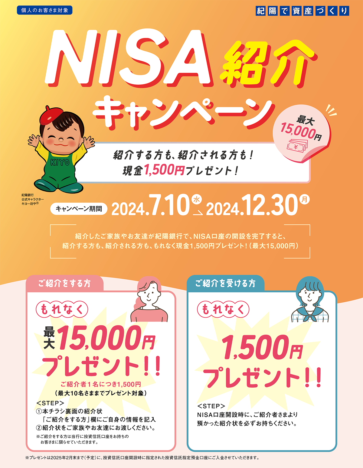 NISA紹介キャンペーン