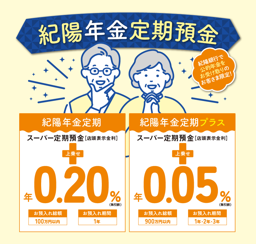 紀陽年金定期預金