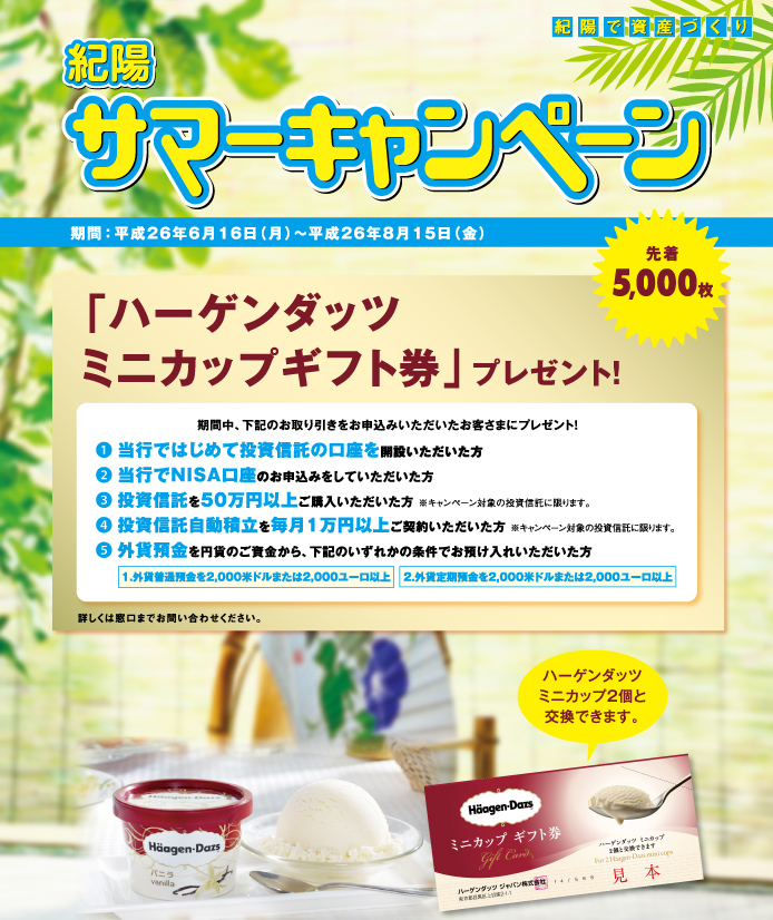 紀陽サマーキャンペーン